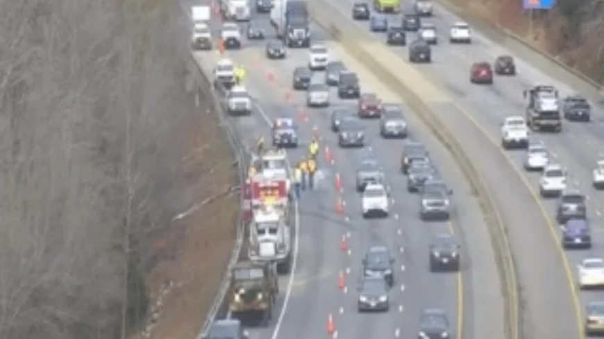 Vehicle fire on I-95 causes delays in Colonial Heights