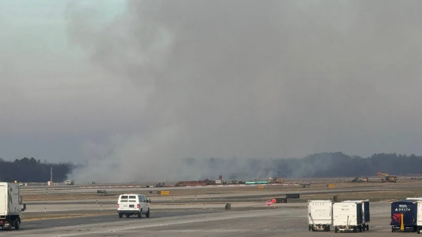 Officials: United flight lands safely at Dulles after power loss in engine