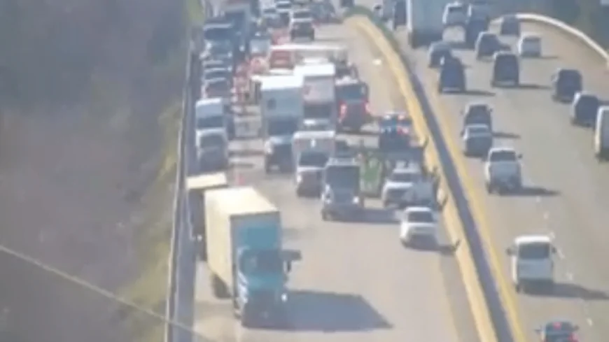 Multi-vehicle crash on I-95 causes 5-mile backup in Richmond