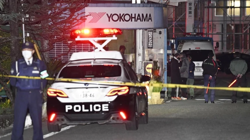 At least 15 injured in a knife and chemical attack at a factory in Japan