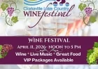 On Saturday, April 11, 2026 at 12:00 pm - CLARKSVILLE LAKE COUNTRY CHAMBER: Clarksville 20th Annual Wine Festival