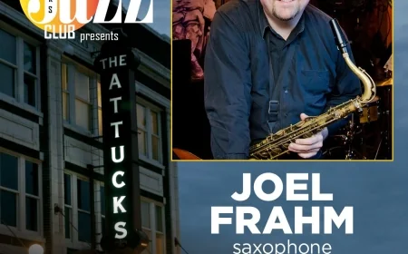 Attucks Jazz Club: Joel Frahm, saxophone