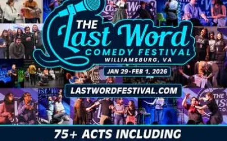 Last Word Comedy Festival Returns to Williamsburg January 29-February 1