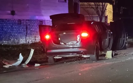 Man arrested after police pursuit from I-95 ended in Richmond car crash