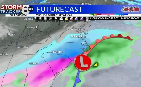 StormTracker8:  Snowstorm looking likely this weekend