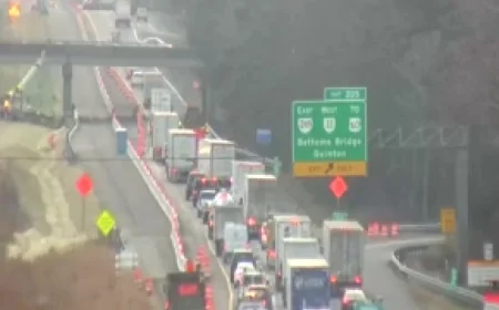 Man injured after tractor-trailer crash on I-64 in New Kent County