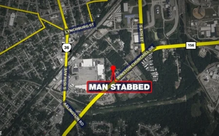 59-year-old man injured, another man charged after stabbing incident in Hopewell