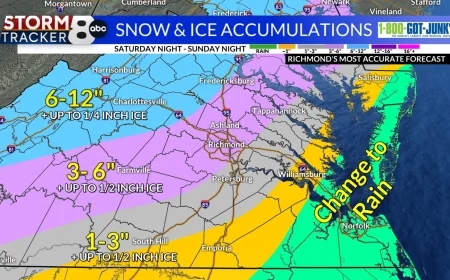 StormTracker8: Winter Storm Arrives tonight, Mixed Precipitation expected all day Sunday