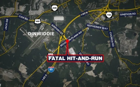 75-year-old North Carolina man killed in Dinwiddie hit-and-run