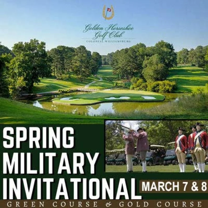 Spring Military Golf Invitational – March 7 & 8, 2026 – Learn More: