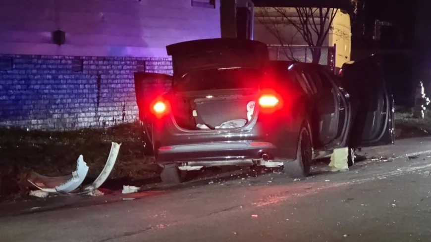 Man arrested after police pursuit from I-95 ended in Richmond car crash