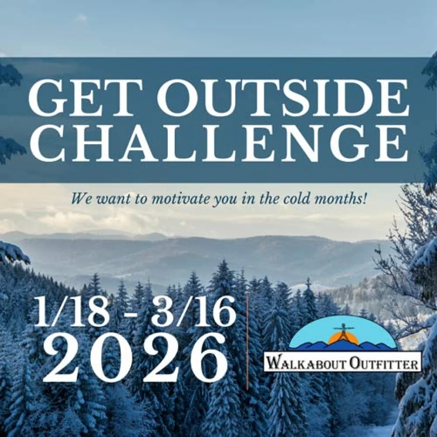 Get Outside Challenge 2026 from Walkabout Outfitters