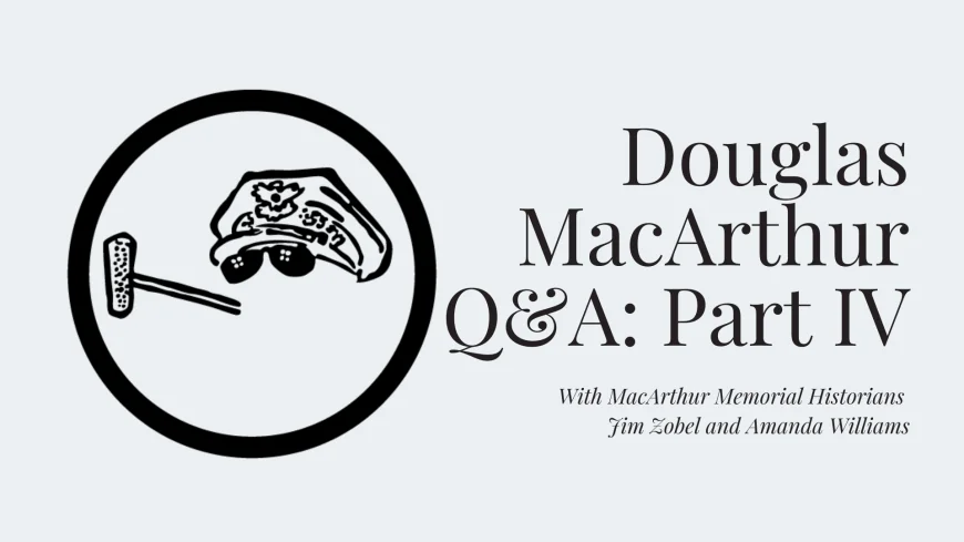 MacArthur Q&A Part IV Livestream