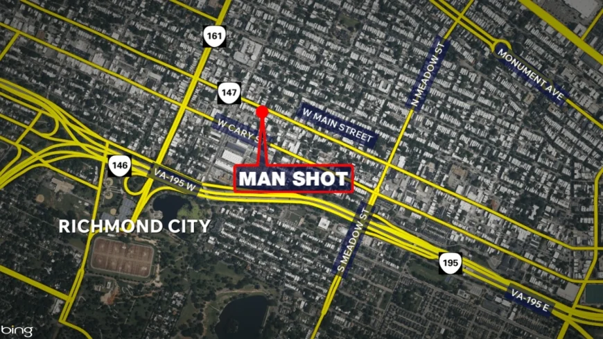 Man injured after shooting on West Main Street in Richmond