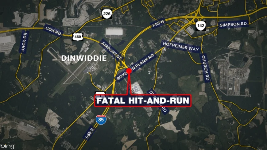 75-year-old North Carolina man killed in Dinwiddie hit-and-run