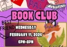 On Wednesday, February 11, 2026 at 06:00 pm - Sweet Violet: Book Club - February