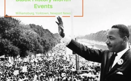 Black History Month Events – Williamsburg, Yorktown, Newport News and Hampton Roads – February 2026