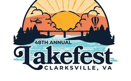 On Friday, July 17, 2026 at 12:01 am - CLARKSVILLE LAKE COUNTRY CHAMBER: 49th Virginia Lake Festival