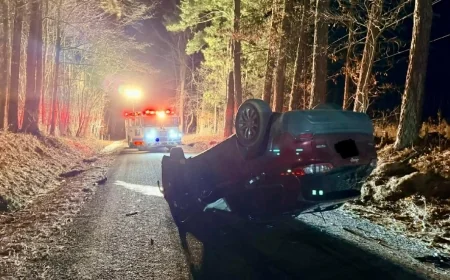 Person fighting for life after crash involving ejection in Brunswick