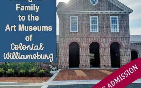 Visiting the Art Museums of Colonial Williamsburg with Kids! Admission is now FREE for everyone!