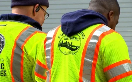 Unplanned water valve repair prompted low water pressure in Richmond’s Southside, DPU says