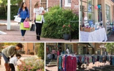 Merchants Square Spring Sidewalk Sale, Williamsburg – April 24-26, 2026