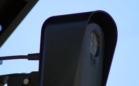 RPD Chief Edwards presents how Flock cameras work, though some Richmonders oppose their use