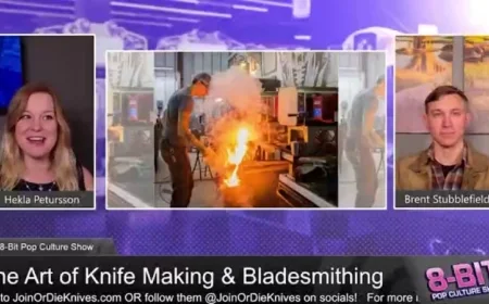 The 8-Bit Show: The art of knife making