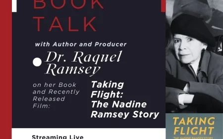 Virtual Book Talk: Taking Flight, The Nadine Ramsey Story
