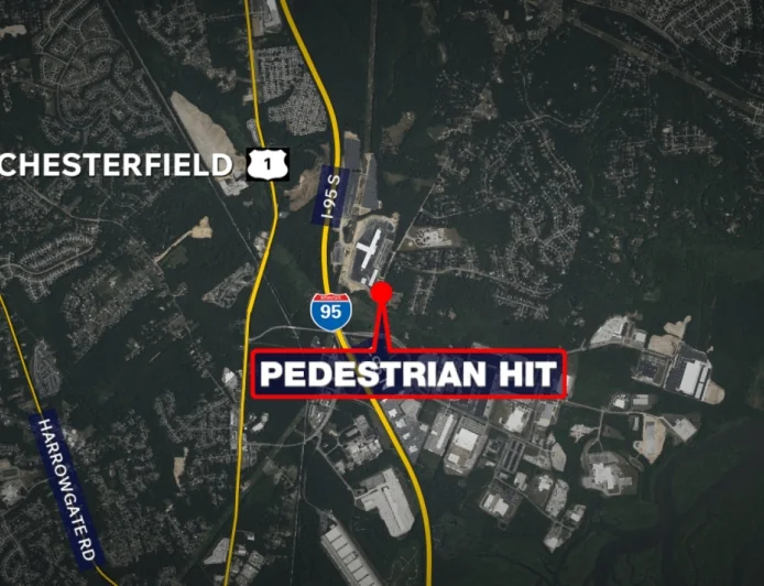 24-year-old Chesterfield man hit, killed by vehicle