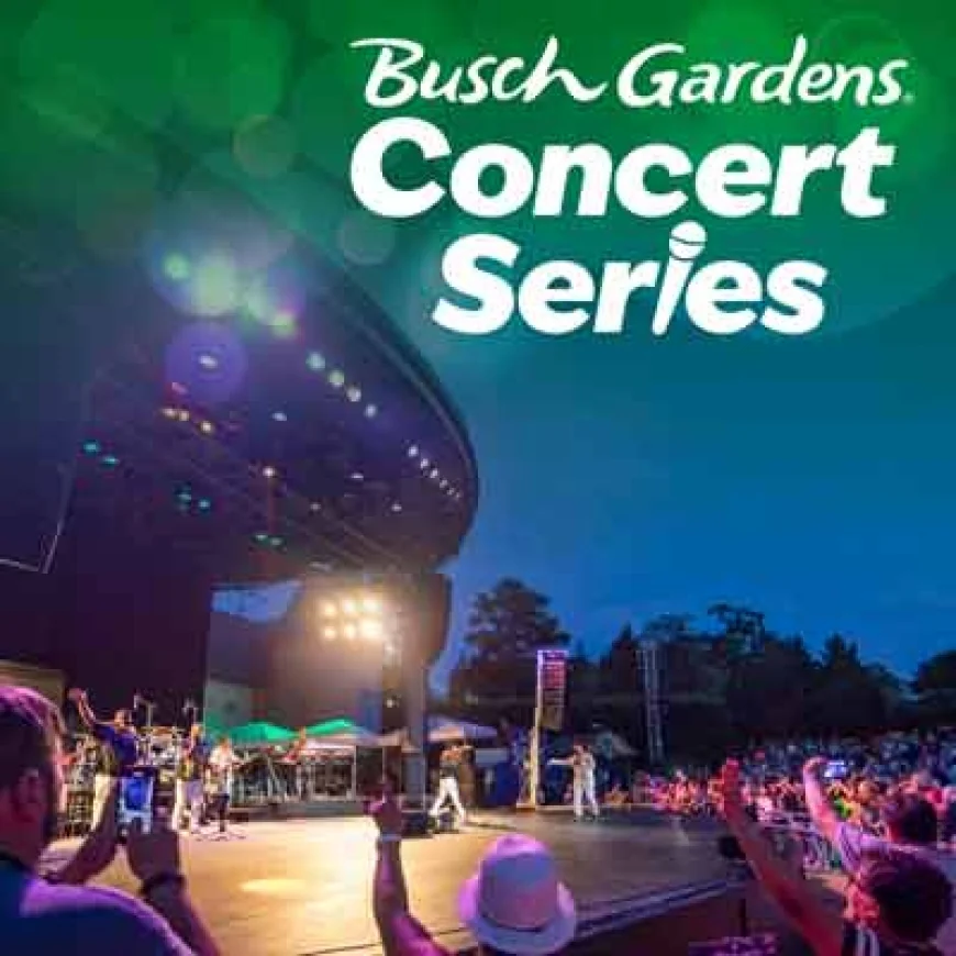 Busch Gardens Williamsburg Announces 2026 Concert Series