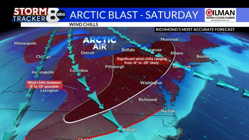 StormTracker8: Arctic air hangs around all weekend