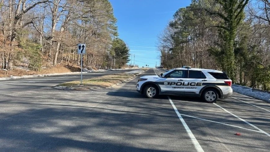 Tractor-trailer crash damages Henrico overpass, causing lengthy closure