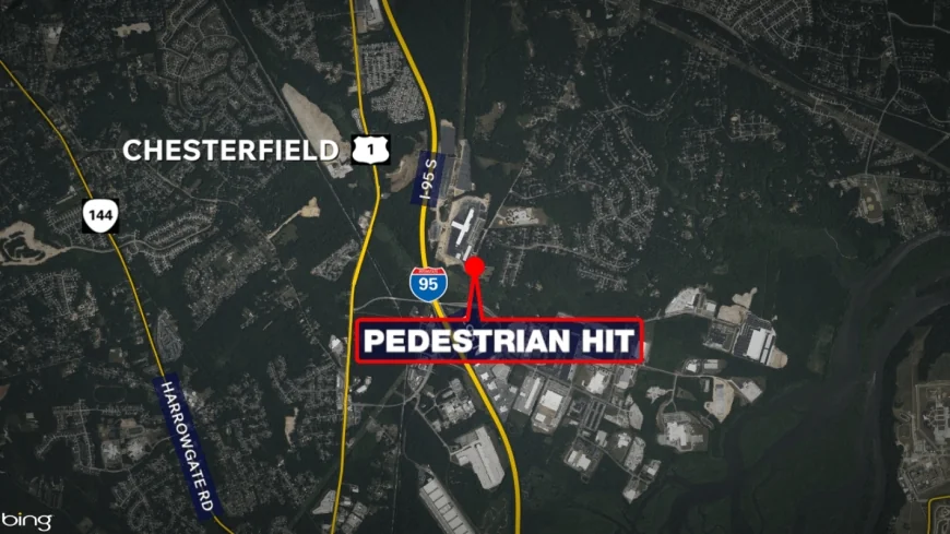 24-year-old Chesterfield man hit, killed by vehicle