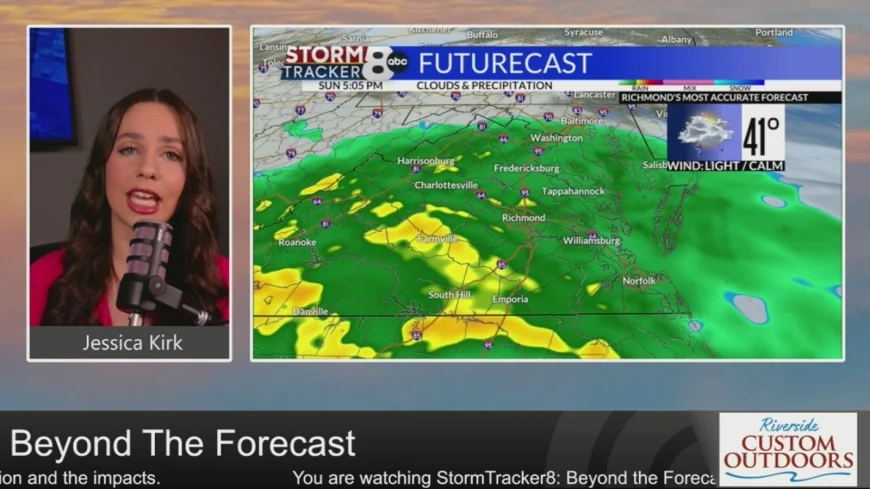 StormTracker8 Beyond the Forecast: Rain on the way
