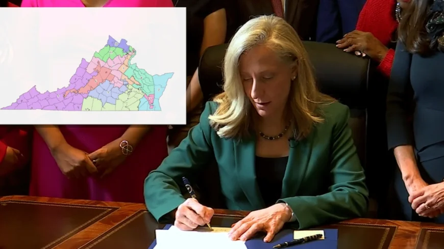 Dems’ proposed congressional map heads to Spanberger, court ruling threatens to derail redistricting