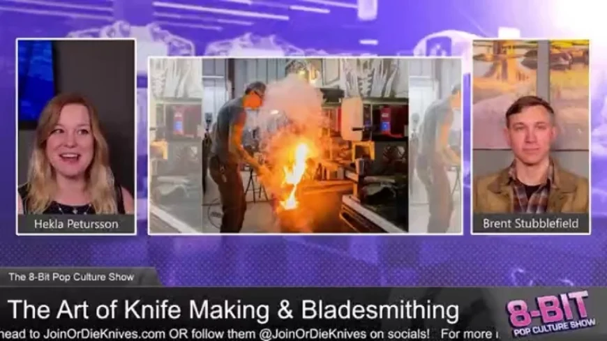 The 8-Bit Show: The art of knife making