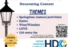On Sunday, May 3, 2026 at 12:01 am - TOWN OF CLARKSVILLE: Lamppost Decorating Contest