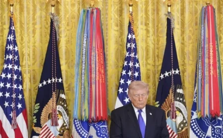 Trump awards Medal of Honor to 3 Army service members at White House