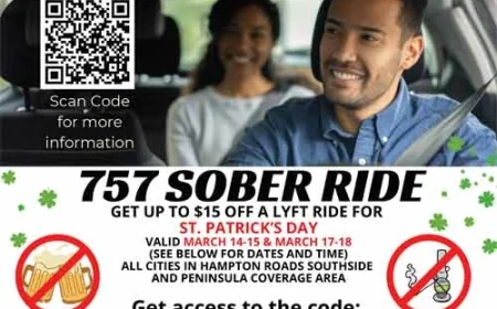 757 Sober Ride for St. Patrick’s Day