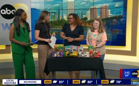 8News gets visit from Girl Scouts of the Commonwealth of Virginia
