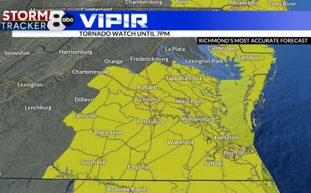 StormTracker8: Showers and Storms Possible through Midnight; Dry & Cool Tomorrow