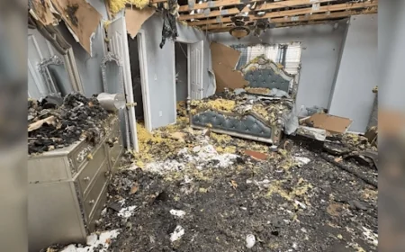 Family that overcame homelessness ‘back to square one’ after fire destroyed Chesterfield house