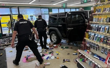 ‘Ain’t no way’: Chesterfield O’Reilly employee recounts car crashing into auto shop