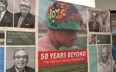 Special open house at Virginia War Memorial honors Vietnam War Veterans Day