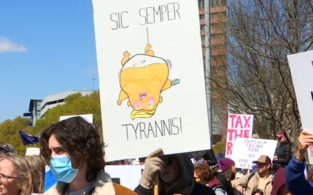 Third ‘No Kings’ rally takes over Richmond streets to protest Trump administration