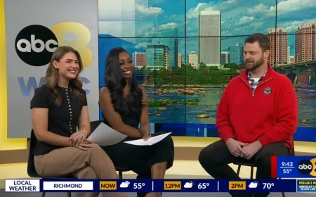 8News talks to voice of Flying Squirrels Trey Wilson