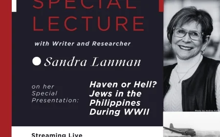 Virtual Event: Haven or Hell? Jews in the Philippines During WWII