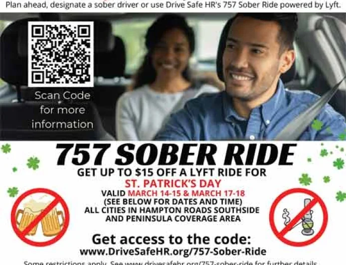 757 Sober Ride for St. Patrick’s Day