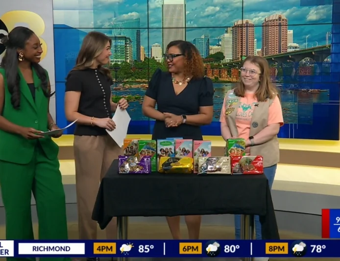 8News gets visit from Girl Scouts of the Commonwealth of Virginia